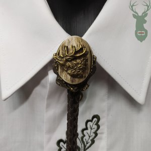 Myslivecká kravata Bolo - Exclusive Jelen VII