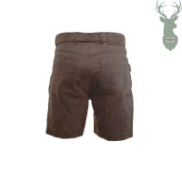 Krátké kalhoty MOKA - Kožené kraťasy