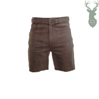 Krátké kalhoty MOKA - Kožené kraťasy