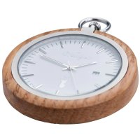 Dřevěné kapesní hodinky Dub
