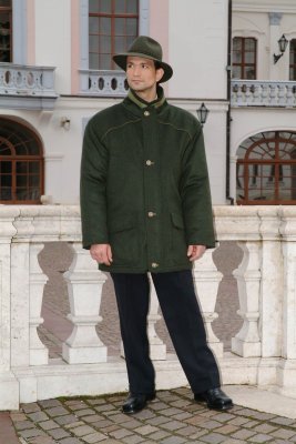 Fernández kůží lemovaný zimní kabát