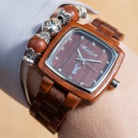 Impuls PIONIER dámské dřevěné hodinky