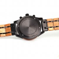 Chronograph Whisky Scotts Highland dřevěné hodinky