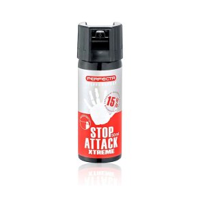 Perfecta - Obranný sprej Stop Attack Xtreme Kaser 50ml 50ml přímý proud