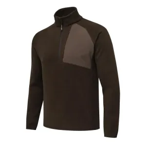 Abisko Half Zip Fleece mikina - Brown Bark