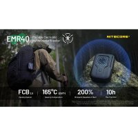 NITECORE - Elektrický odpuzovač hmyzu EMR40