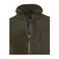 Halifax Sherpa Fleece dámská bunda - Green Moss