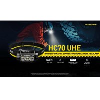 Nitecore HC70 UHE - Svítilna čelovka