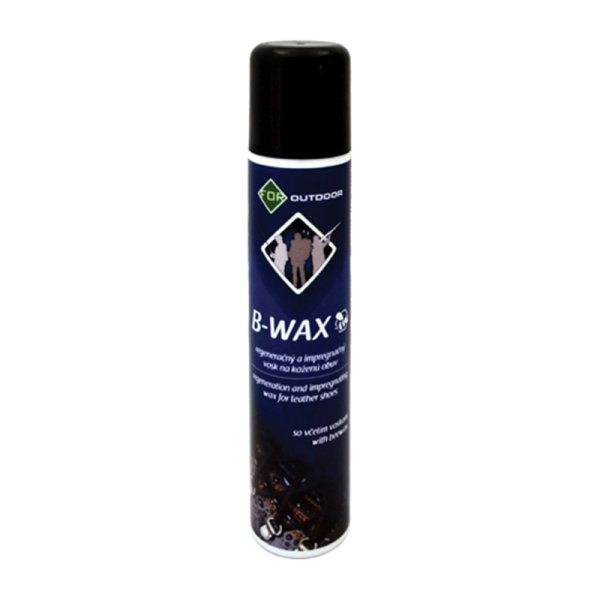 B-WAX regeneračný & impregnační vosk na koženou obuv sprej 200 ml