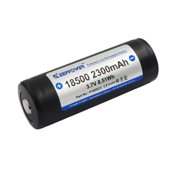 Keeppower 18500 2300mAh 3,7V - chráněno