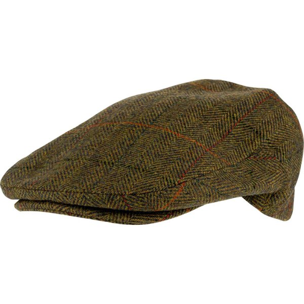 JACK PYKE Wool baretka - Tweed Brown