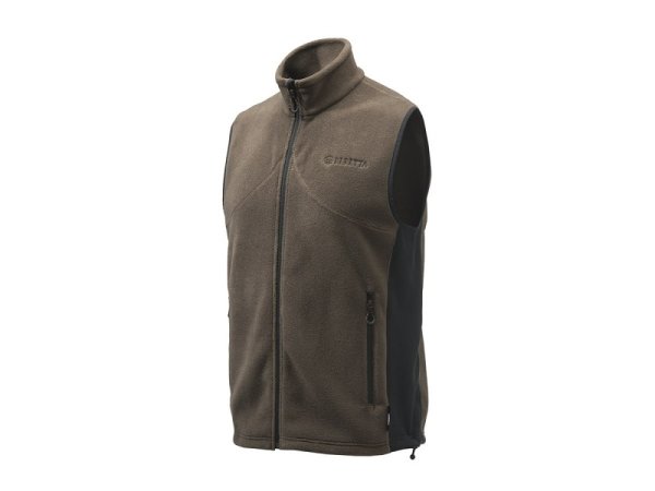 Smartech Fleece vesta - Chocolate brown