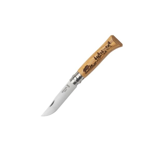 Opinel VRI N°08 Inox Animalia Wild Boar 002331 nůž